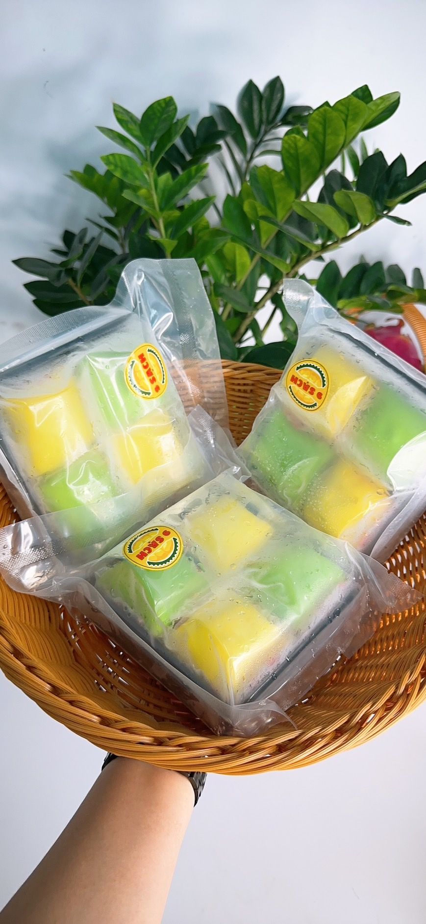 15 號組合3 個小榴槤蛋糕   3bánh sầu nhỏ
