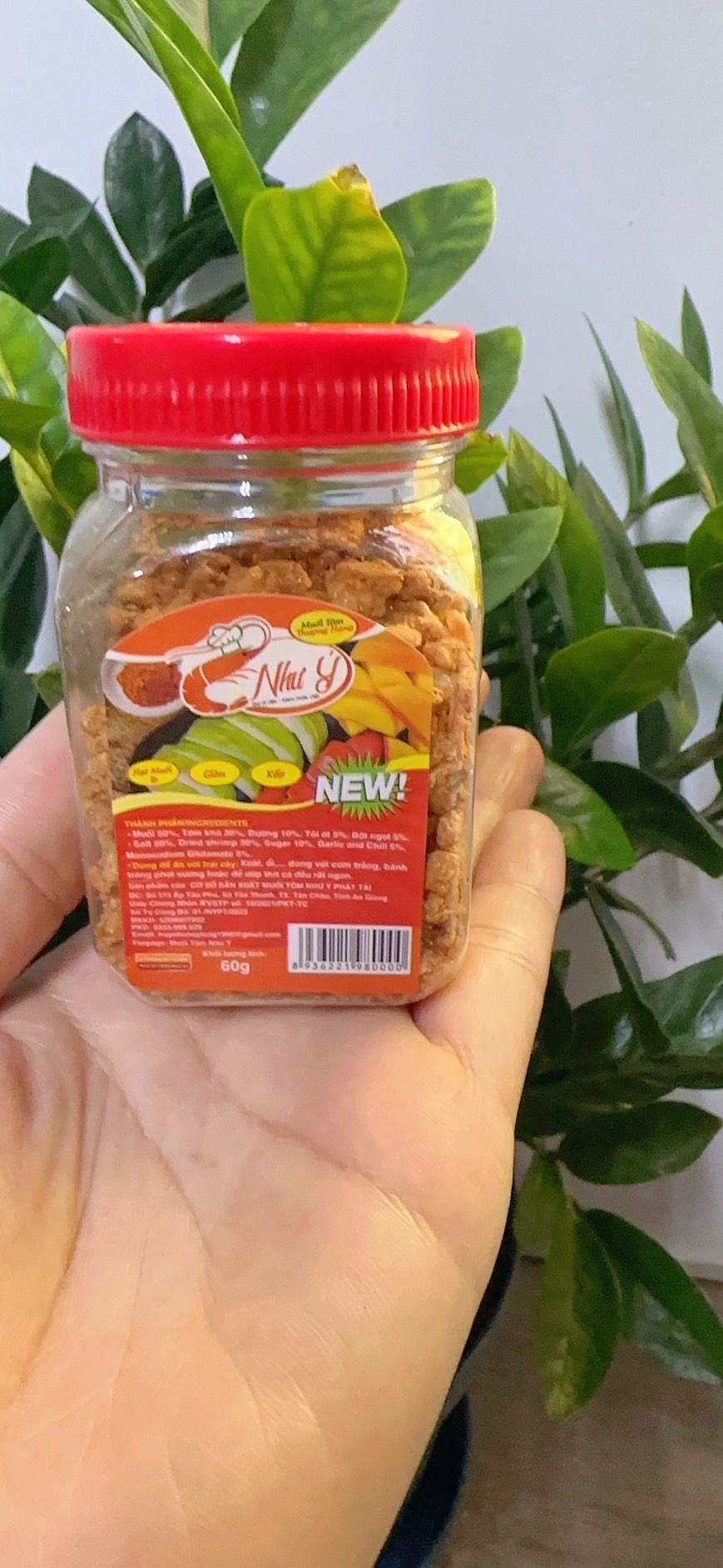 如意蝦鹽小罐 muối tôm mini hạt
