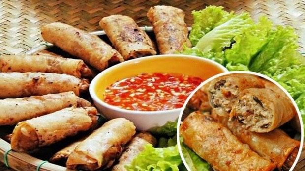 炸春捲 ，chả giò rán