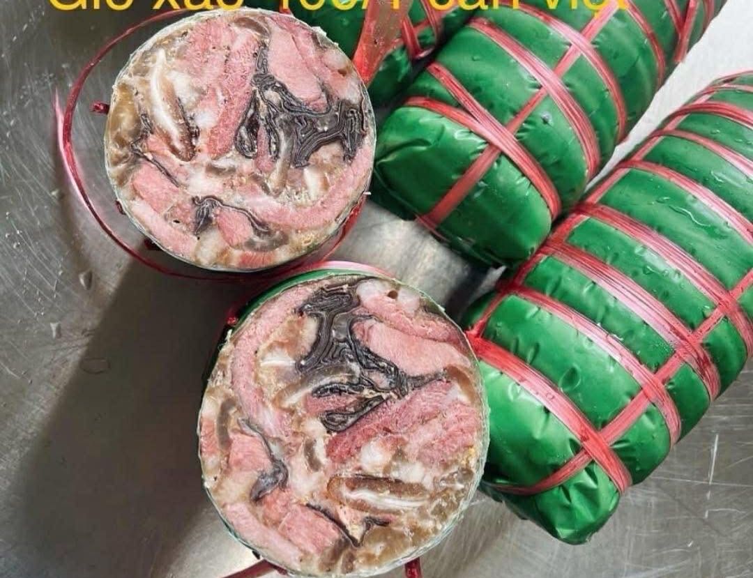 豬頭皮東Giò thủ xào.（vị bắc ）