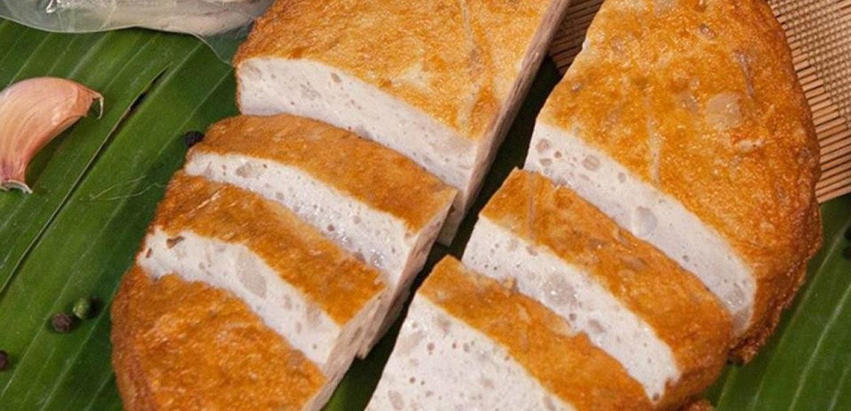 炸火腿chả quế Hà Nội