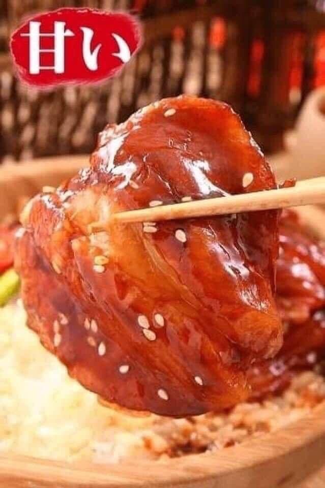 《蒲燒鯛魚腹排》超級無敵下飯!!甜鹹的蒲燒醬汁跟米飯一起吃、超級下飯