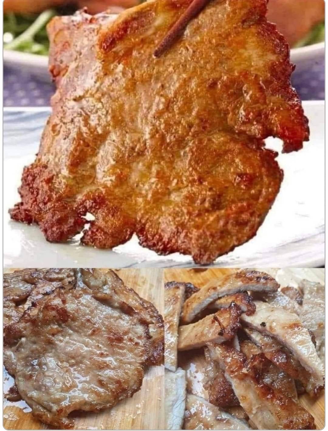 《鐵路醬燒大排》💗記憶中古早味懷念的好味道！