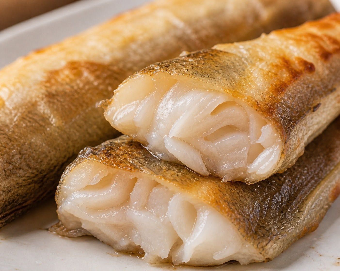 《鮮甜哈克魚》 💕魚肉細膩，肉質清甜，屬於鱈魚科類 💯已去頭去尾去內臟，只有中間的大刺，其餘全是肉。可說是CP質相當