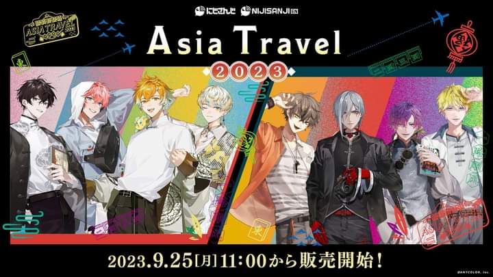 Asia Travel 2023、Ethyria2ndAnniversary、にじさんじハロウｲン、NJI ベア