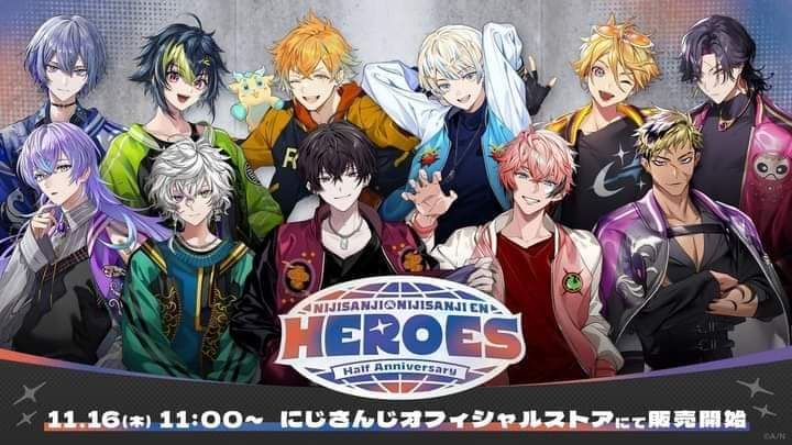 HEROES Half Anniversary、2024彩虹社年曆、ROFMAO二周年（2）