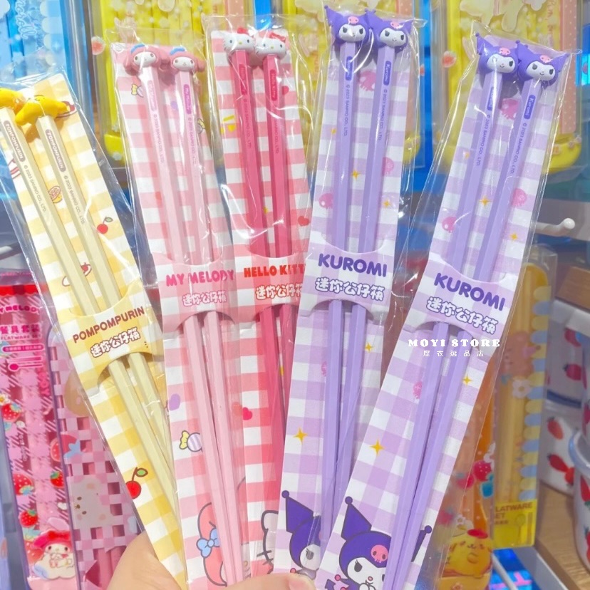 （台灣現貨❤24H內發貨）┃ 正版三麗鷗公仔系列筷子餐具