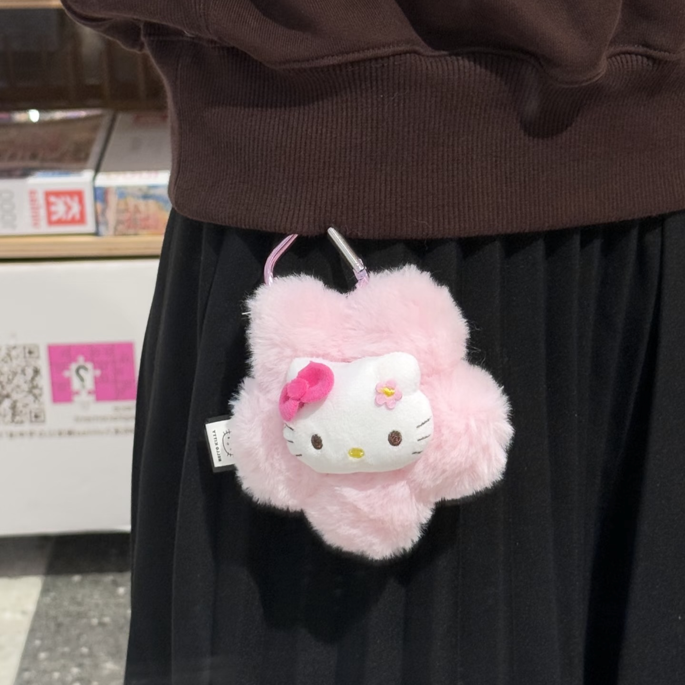 （預購商品❤️）正版三麗鷗毛絨花朵公仔掛飾包包玩偶鑰匙扣