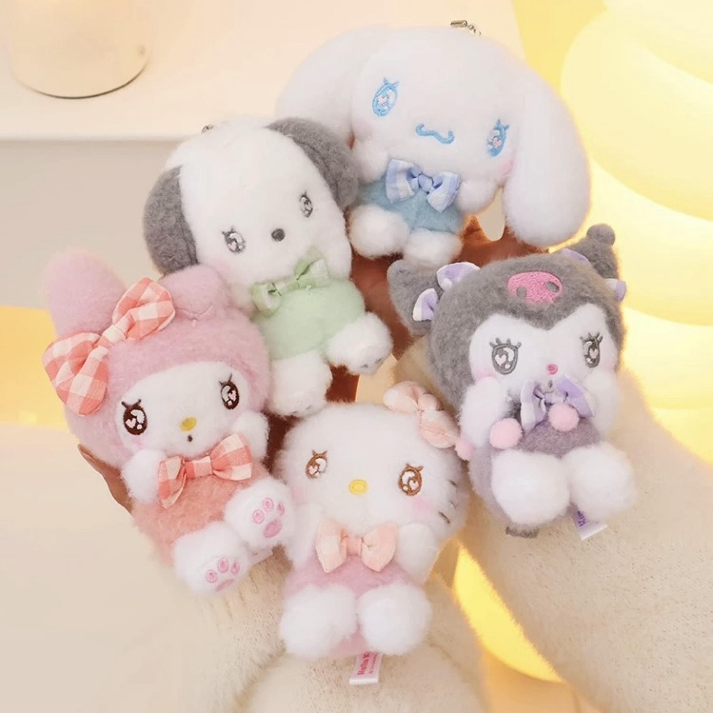 （預購商品❤️）正版三麗鷗水汪汪眼神公仔娃娃吊飾鑰匙扣
