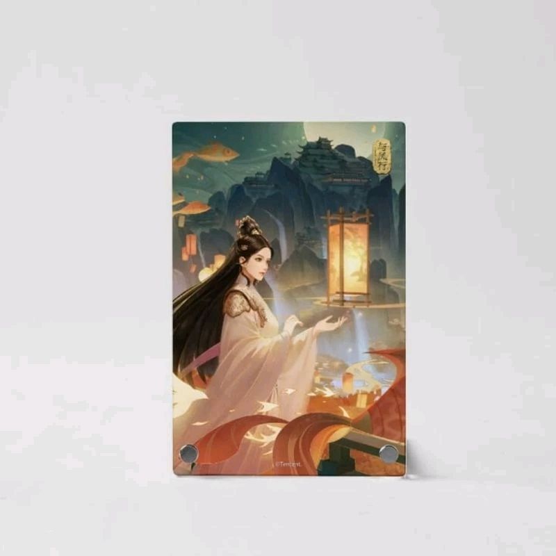 ⚡絕版現貨⚡陸劇《與鳳行》官方正版 限量周邊「沈璃壓克力擺件」碧蒼王 沈璃 行止 趙麗穎 林更新