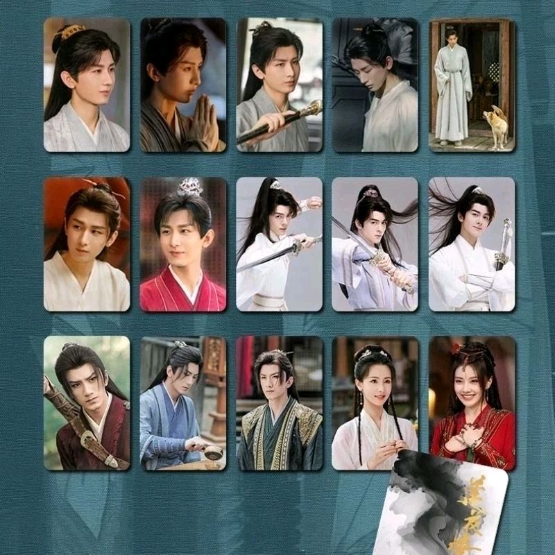 ⚡現貨⚡陸劇《蓮花樓》官方正版 周邊「劇照紀念卡組（15張）」✨贈硬卡套✨ 李蓮花  方多病 笛飛聲 喬婉娩 成毅