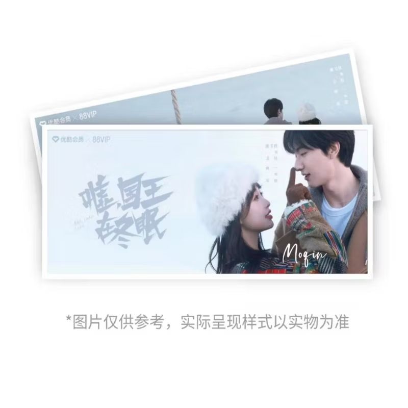 ⚡現貨⚡陸劇《噓，國王在冬眠》官方正版 周邊「劇集同款手幅」70*30cm 衛枝 單崇 虞書欣 林一