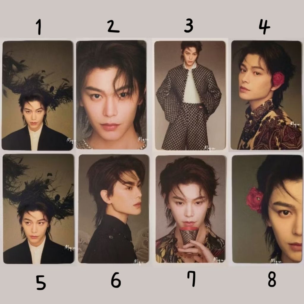 ⚡現貨⚡《丁禹兮》時裝雜誌 官方正版 周邊「小卡（8款）」