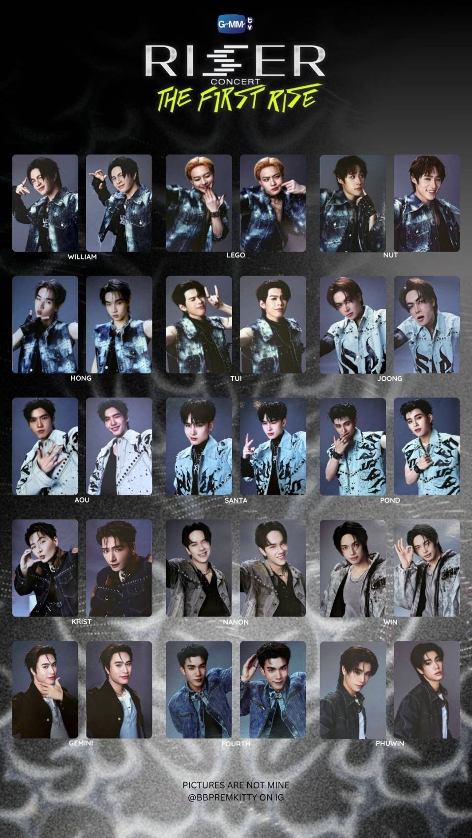 【可直接下單】RISER CONCERT  隨機卡