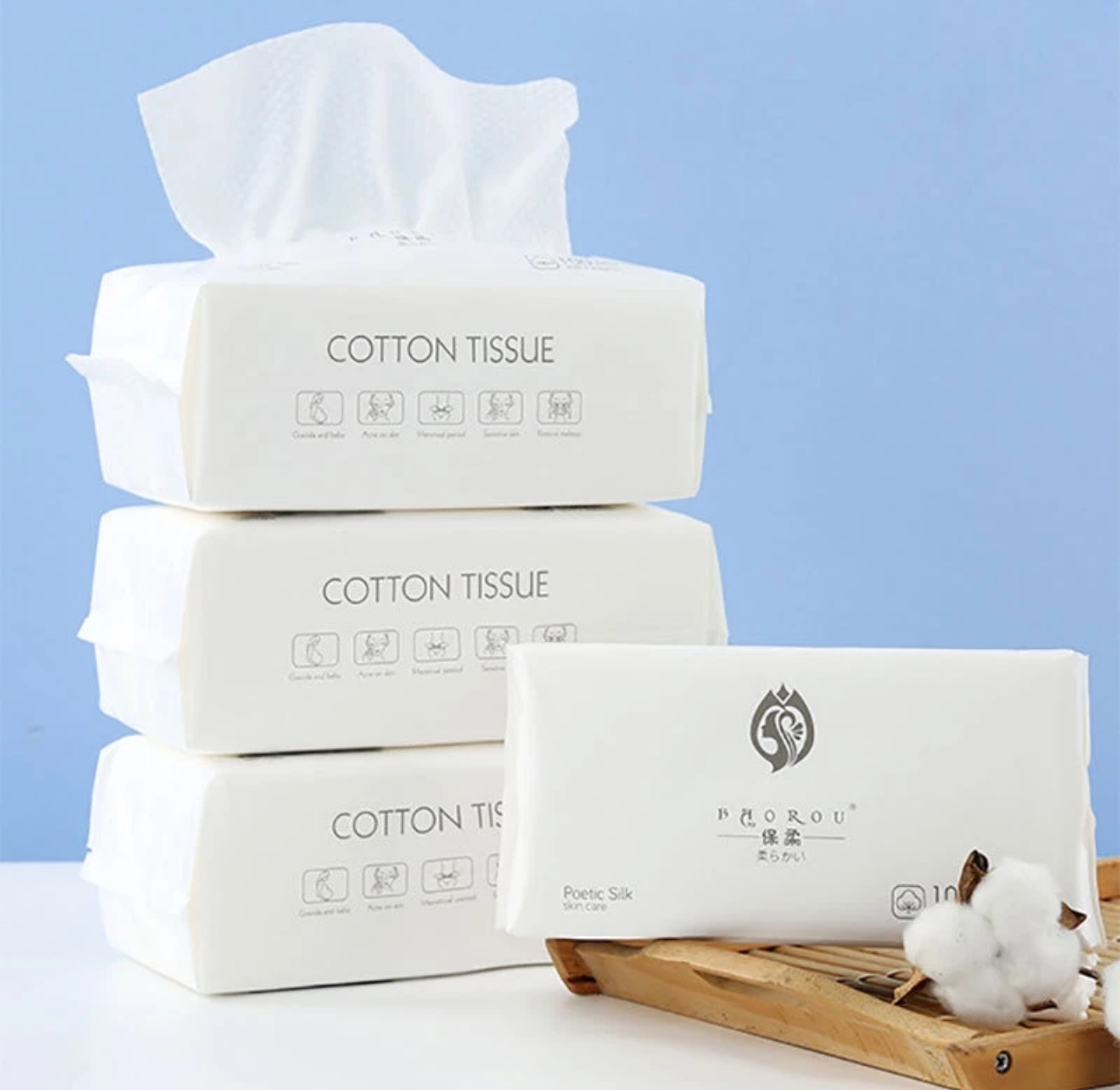 一次性100抽洗臉巾