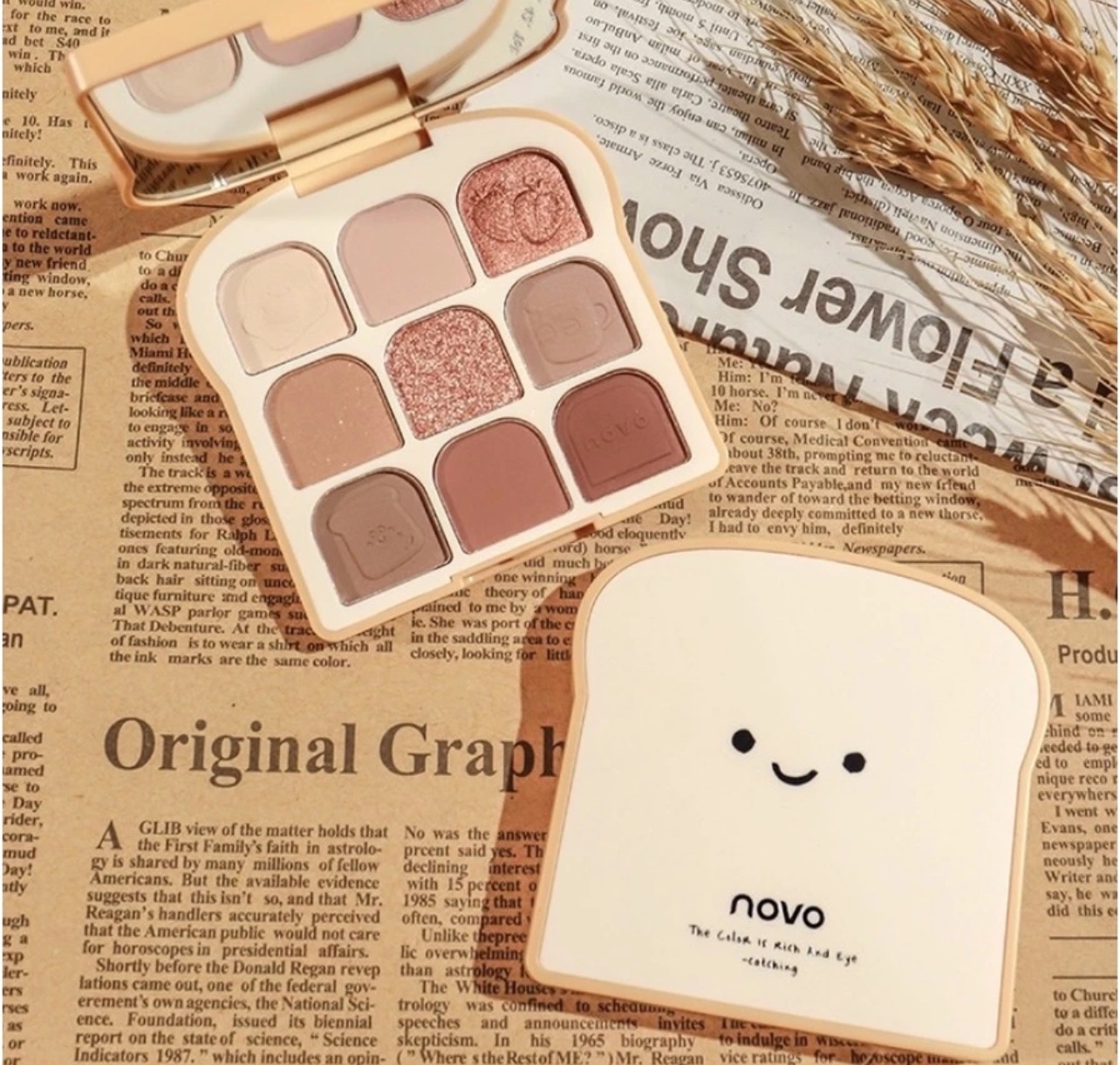 novo吐司眼影盤🎀