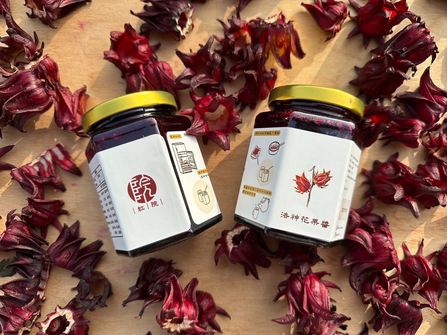 紅院-洛神花果醬2入組