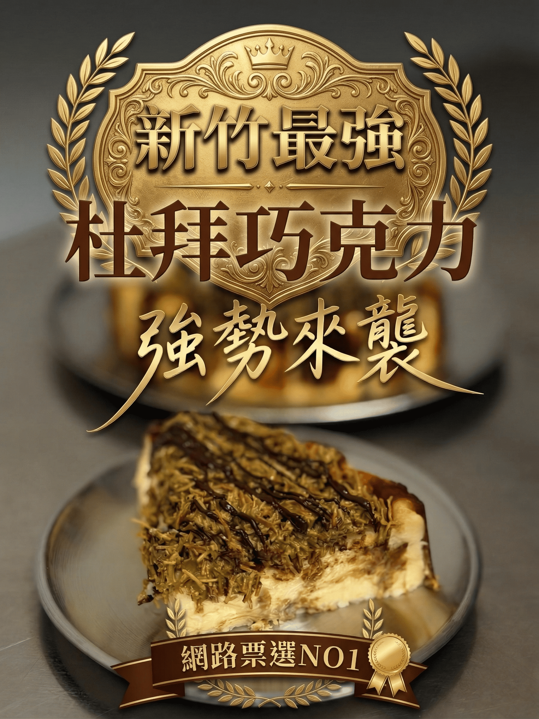 極致奢華✨杜拜巧克力開心果巴斯克｜土耳其卡達伊夫絲 × 100%開心果醬