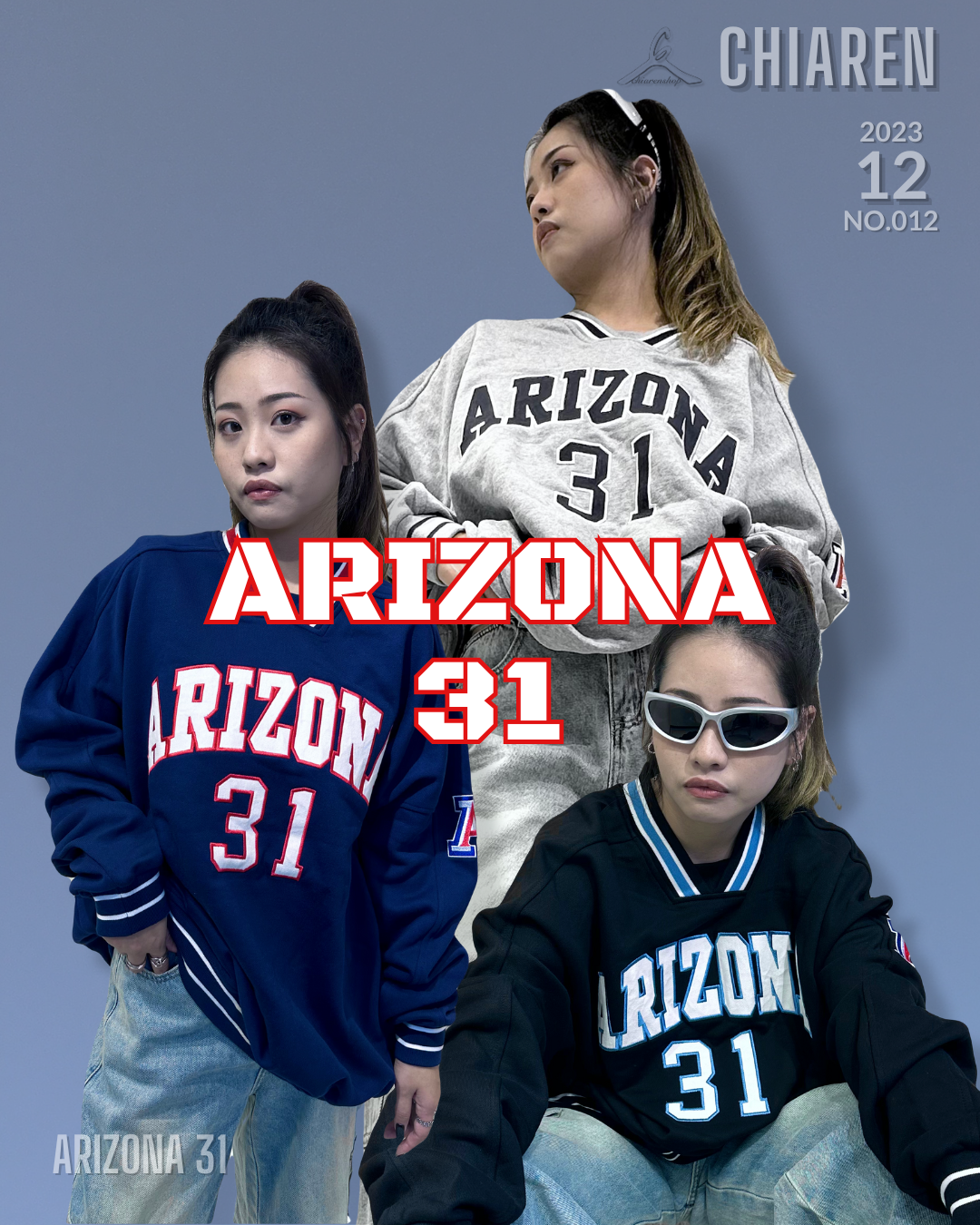 🇰🇷韓國Kirin-Arizona 31貼布繡重磅大學T