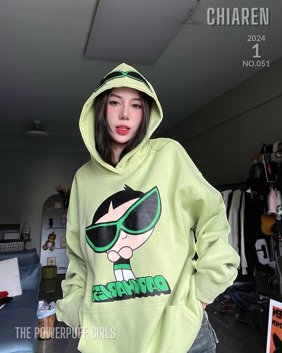 The Powerpuff Girls飛天小女警帽T