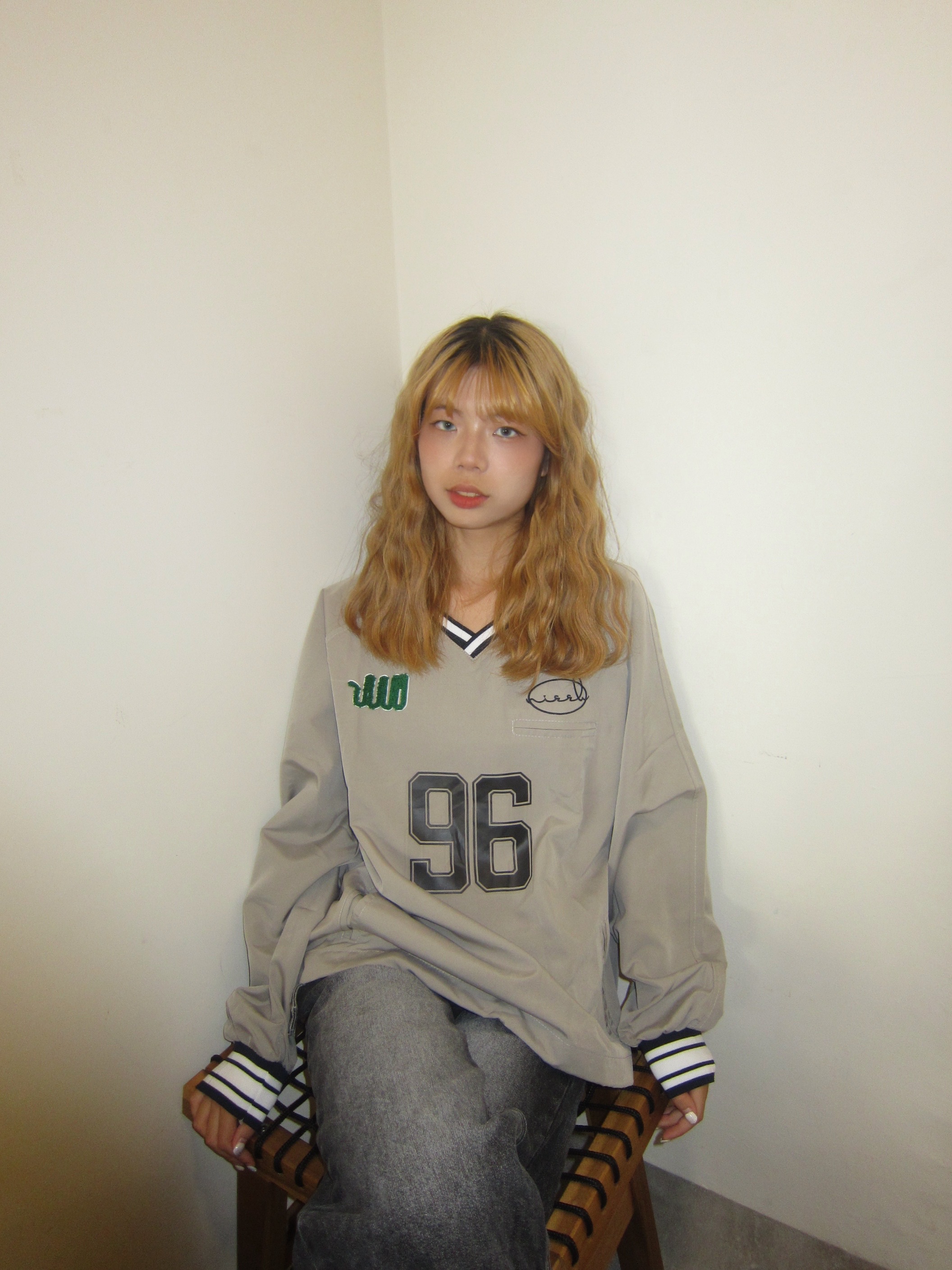 秋冬灰色球衣🎱運動風☆