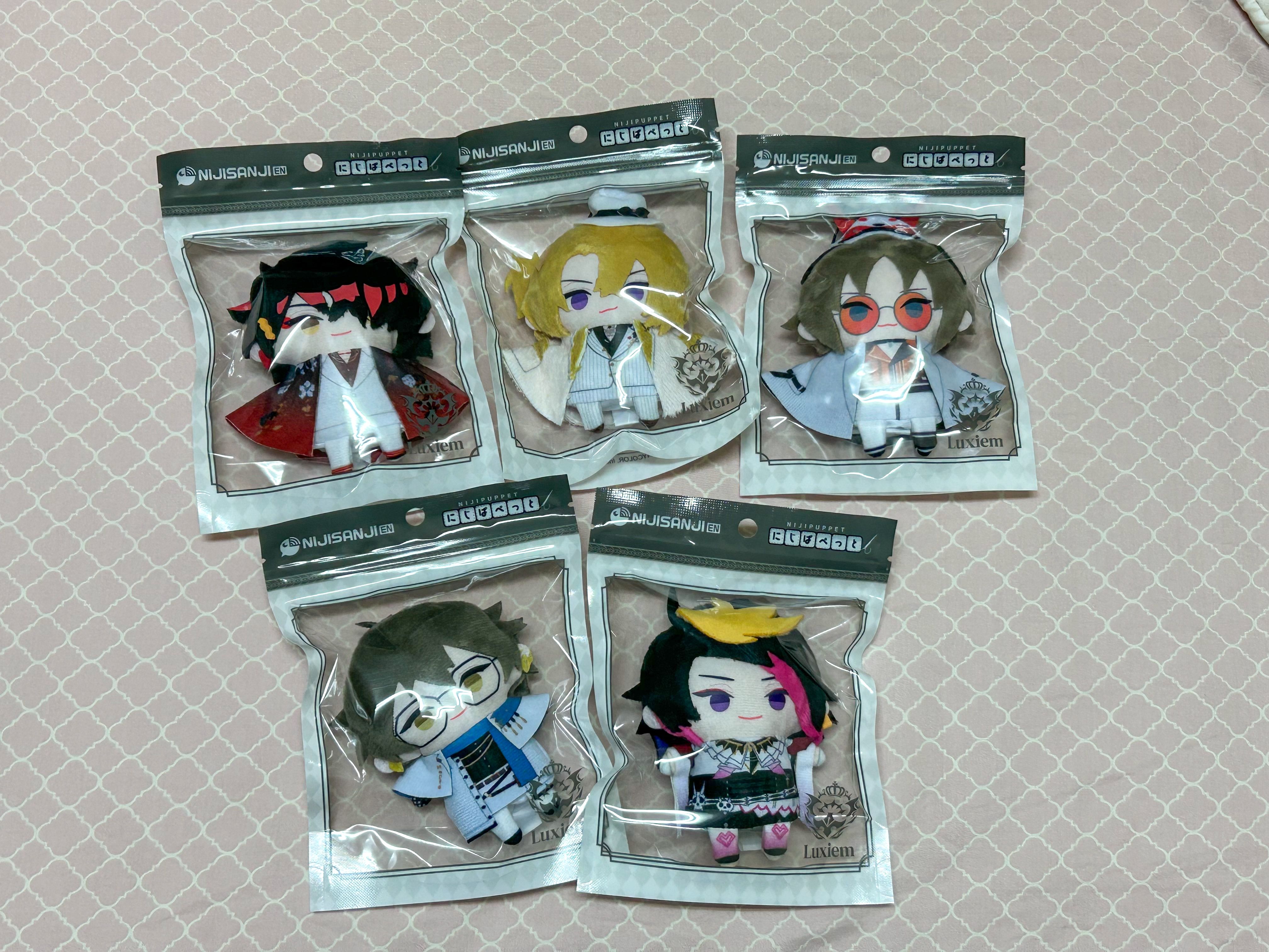 彩虹社 Luxiem 半週年 手指娃 全新包裝未拆