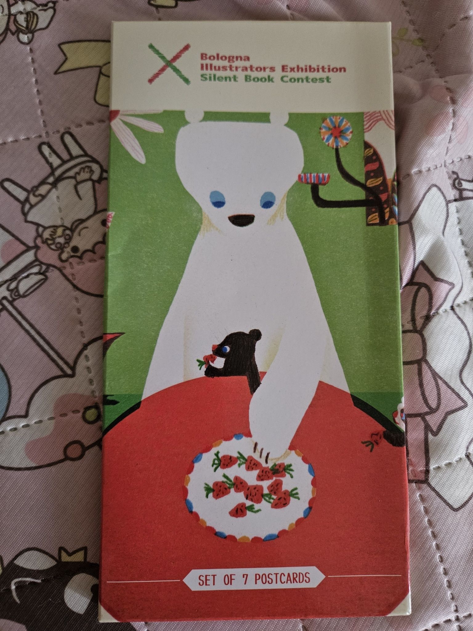 波隆那無字繪本明信片 七張一組