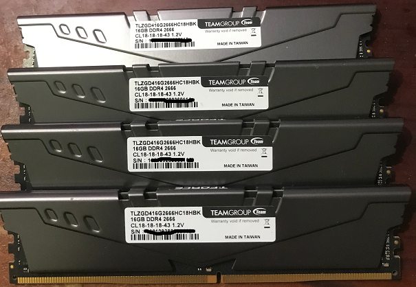 十銓 DDR4 16GX2 ＝ 32G 記憶體