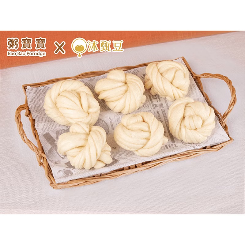 【沐甄豆 x 粥寶寶】寶寶乾酪花捲 ✨重磅聯名新品✨