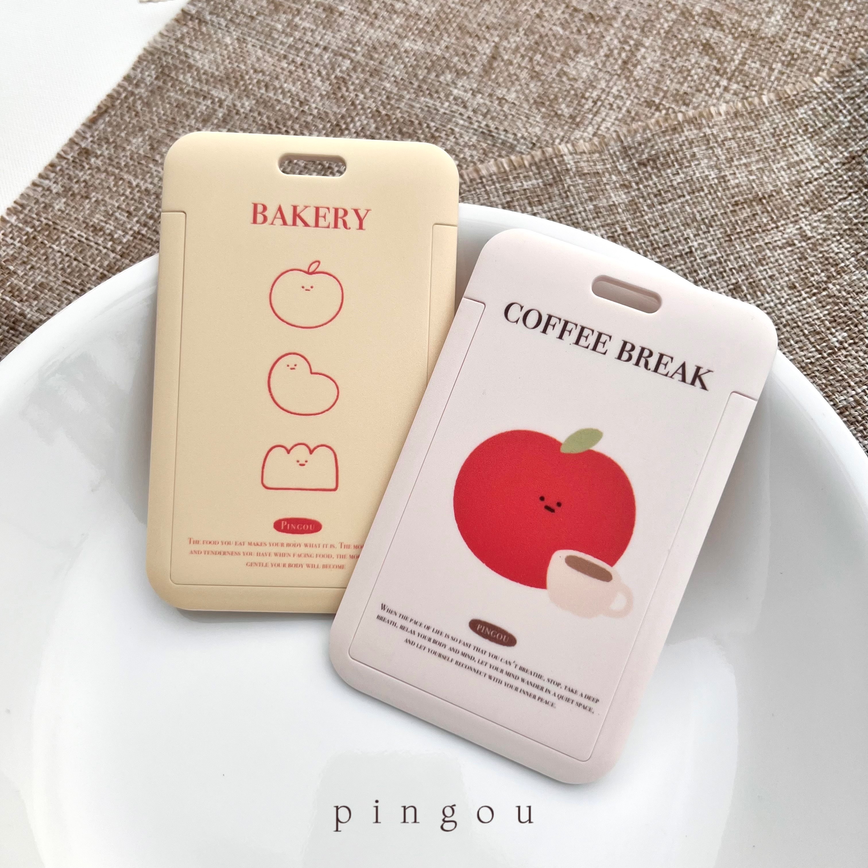 【pingou】蘋蘋卡套｜卡套｜證件套｜學生證｜一卡通｜悠遊卡｜彈簧拉繩