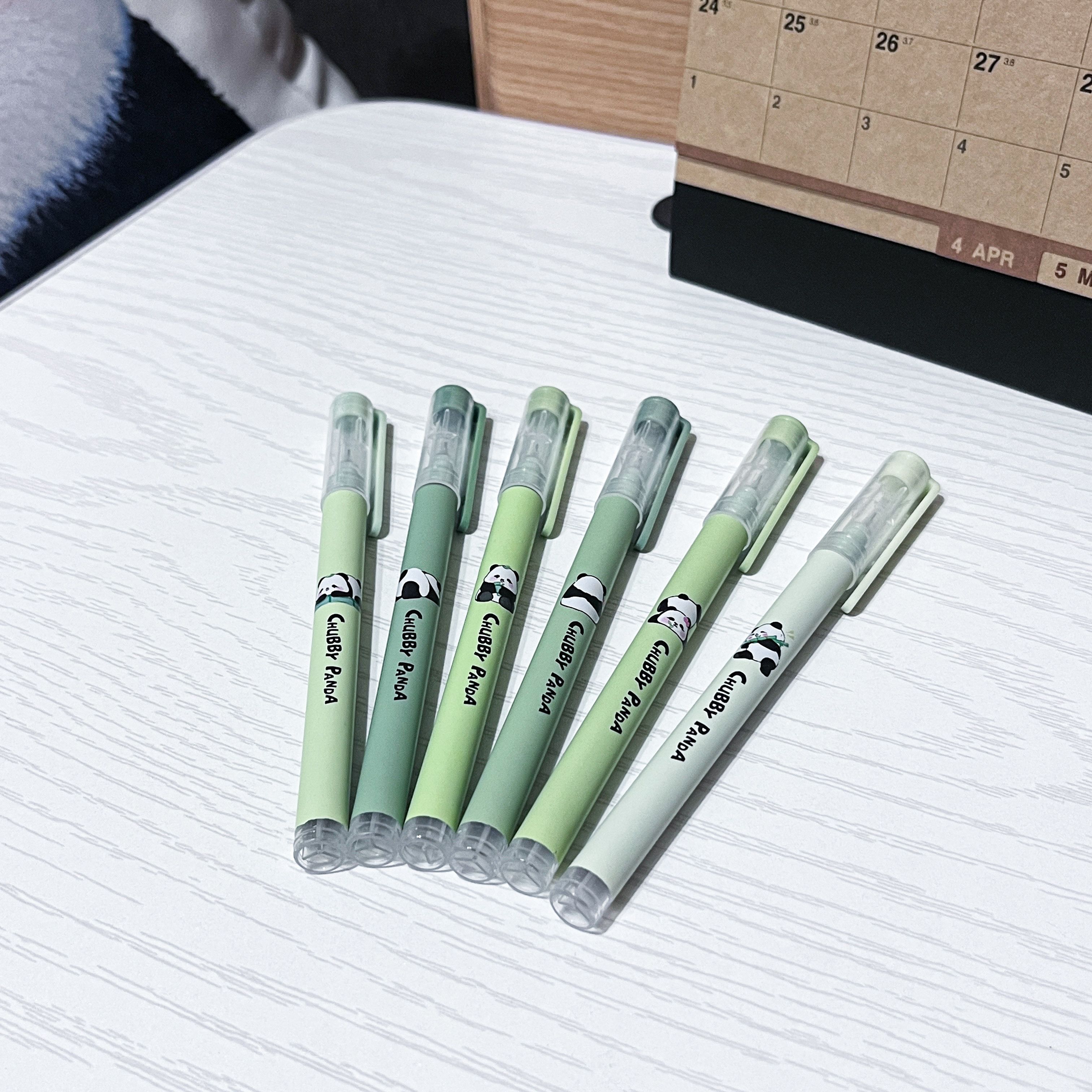 簡約熊貓圖案原子筆