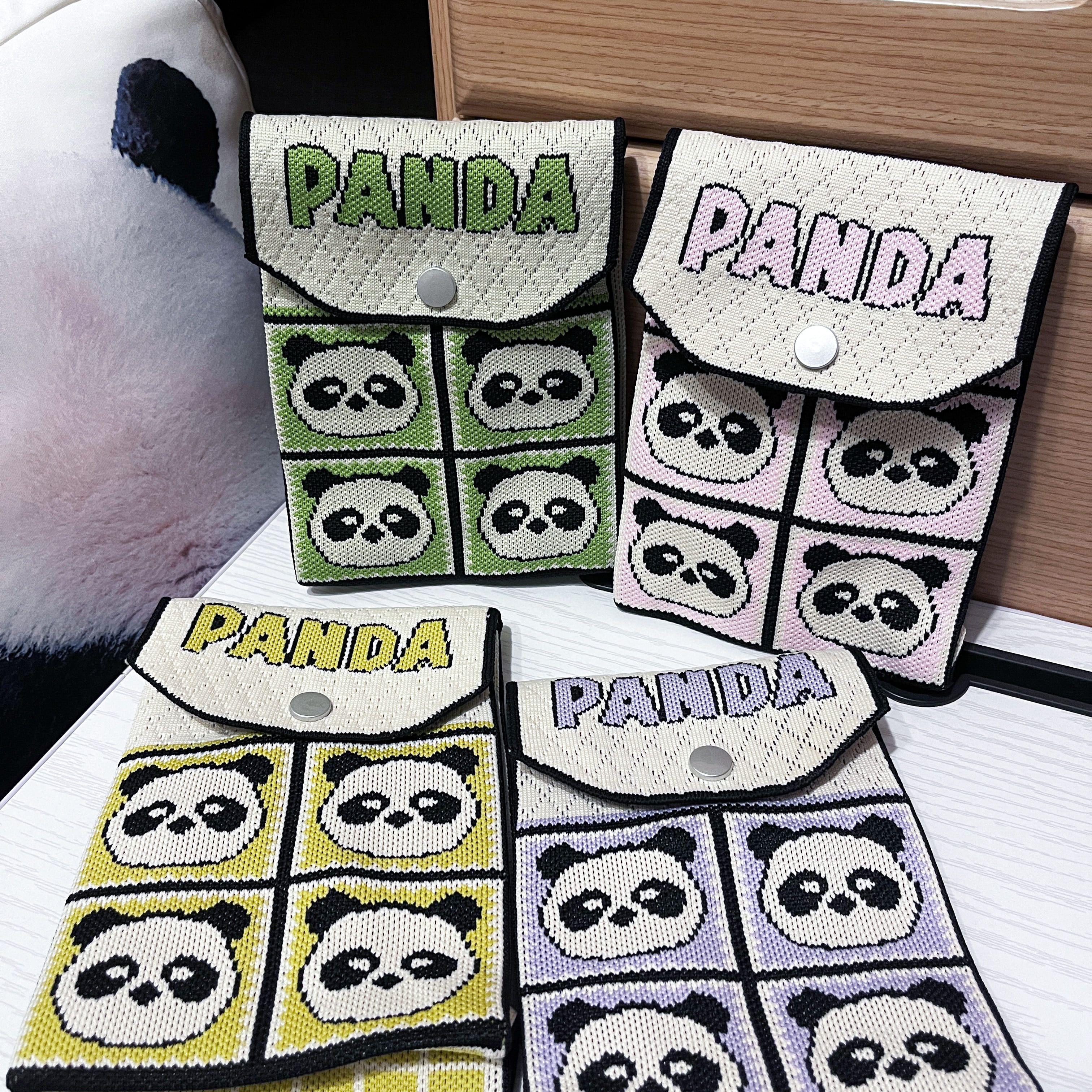 四格熊貓小包包