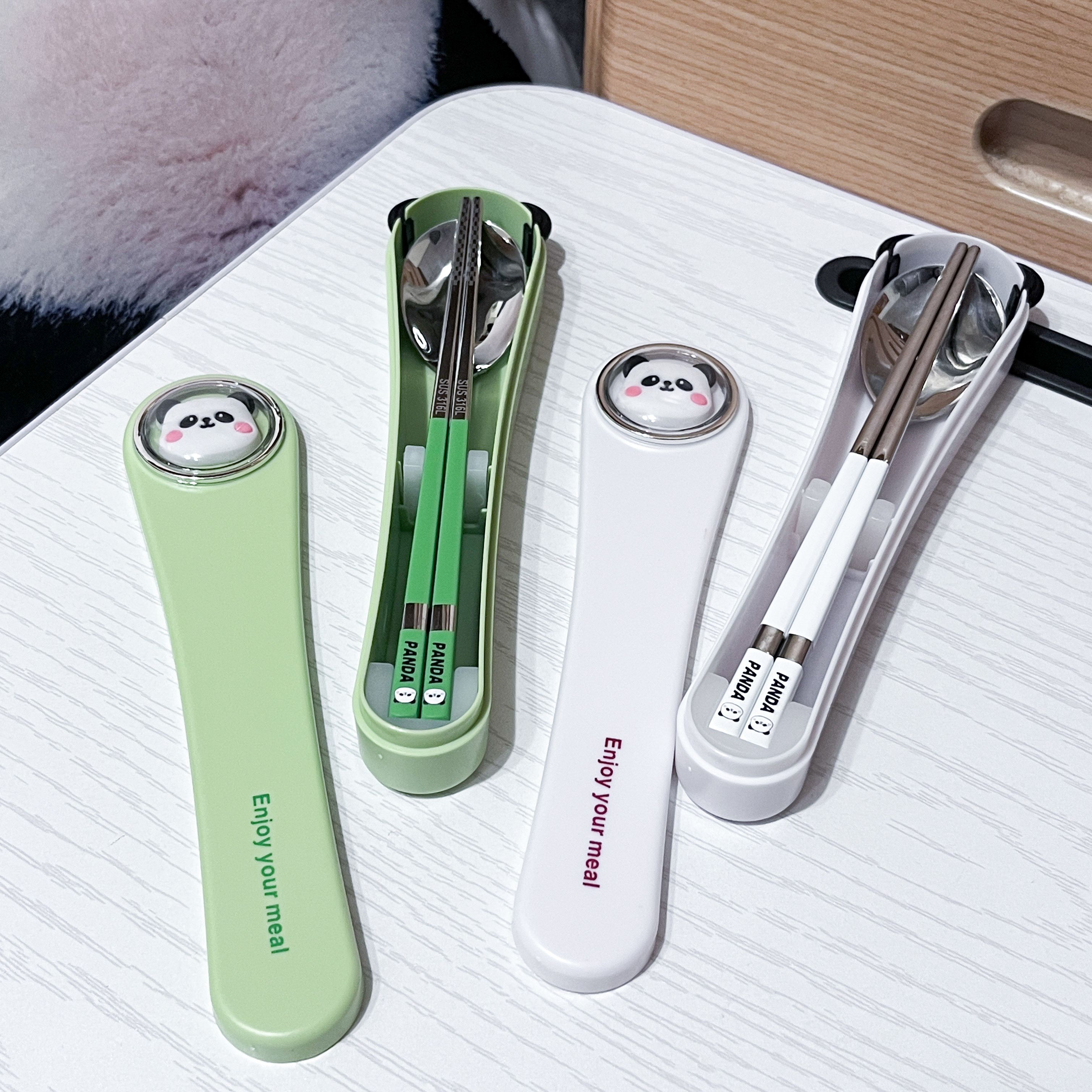 熊貓環保餐具組