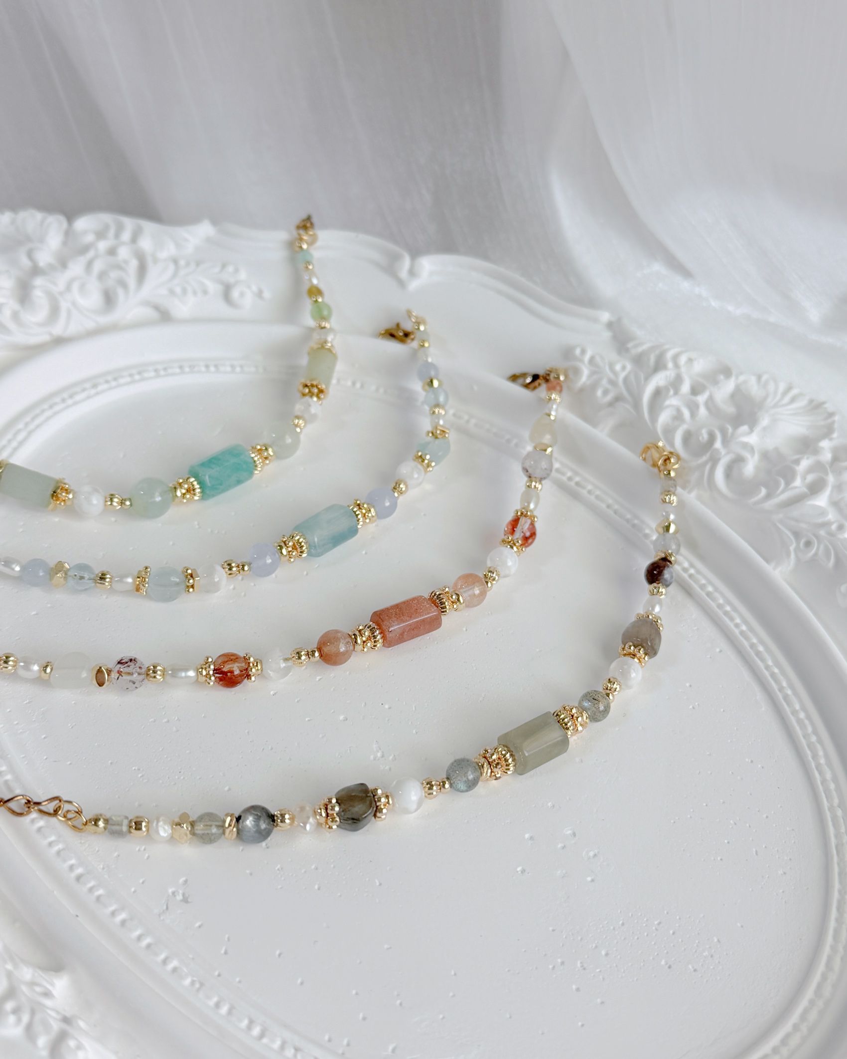 森林組曲丨天然水晶 設計款手環B51101