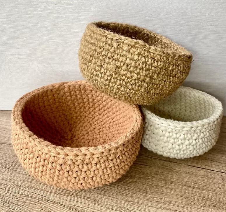 貞織物 | 手工美感編織 - 平口收納籃