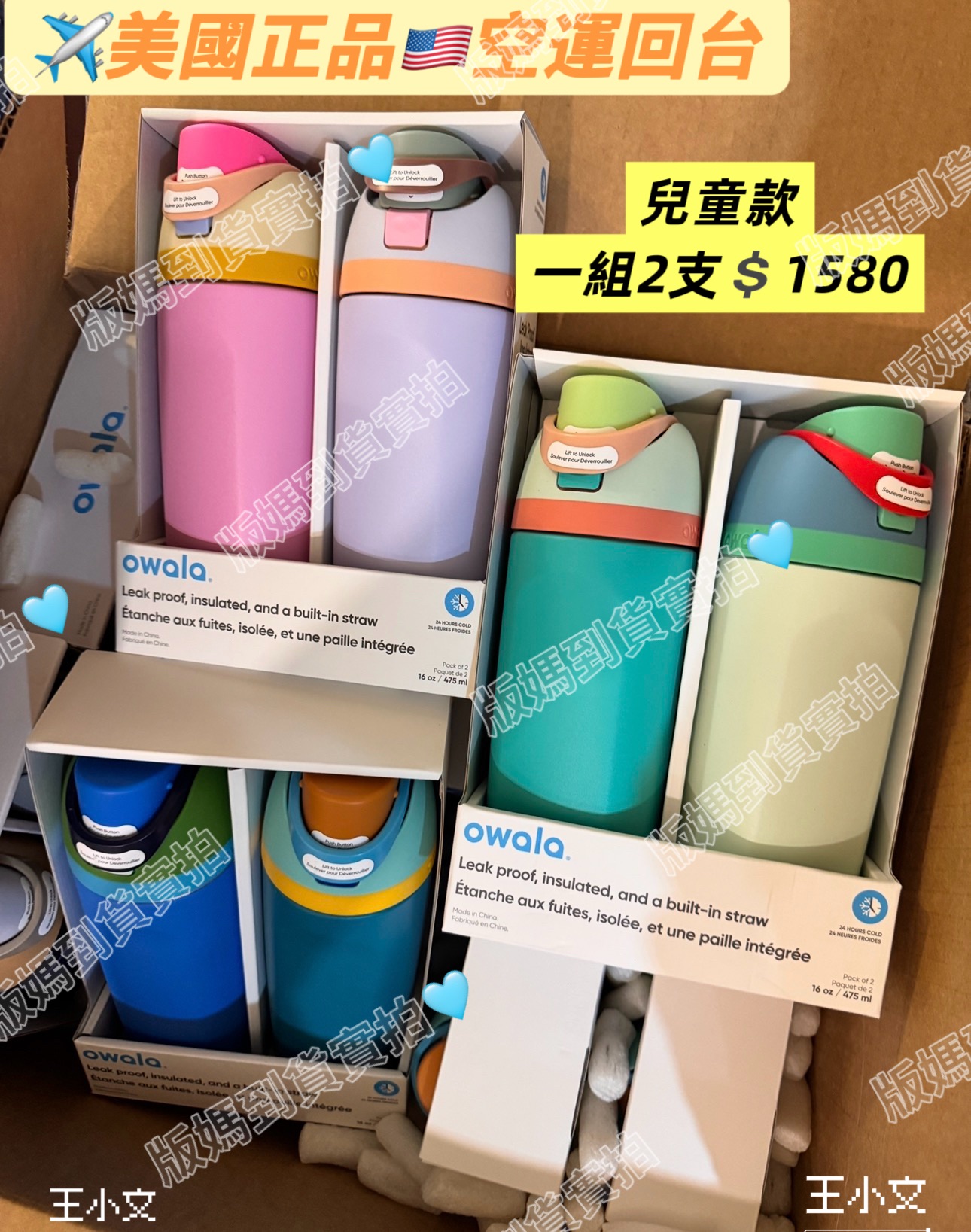 美國Owala不鏽鋼水壺