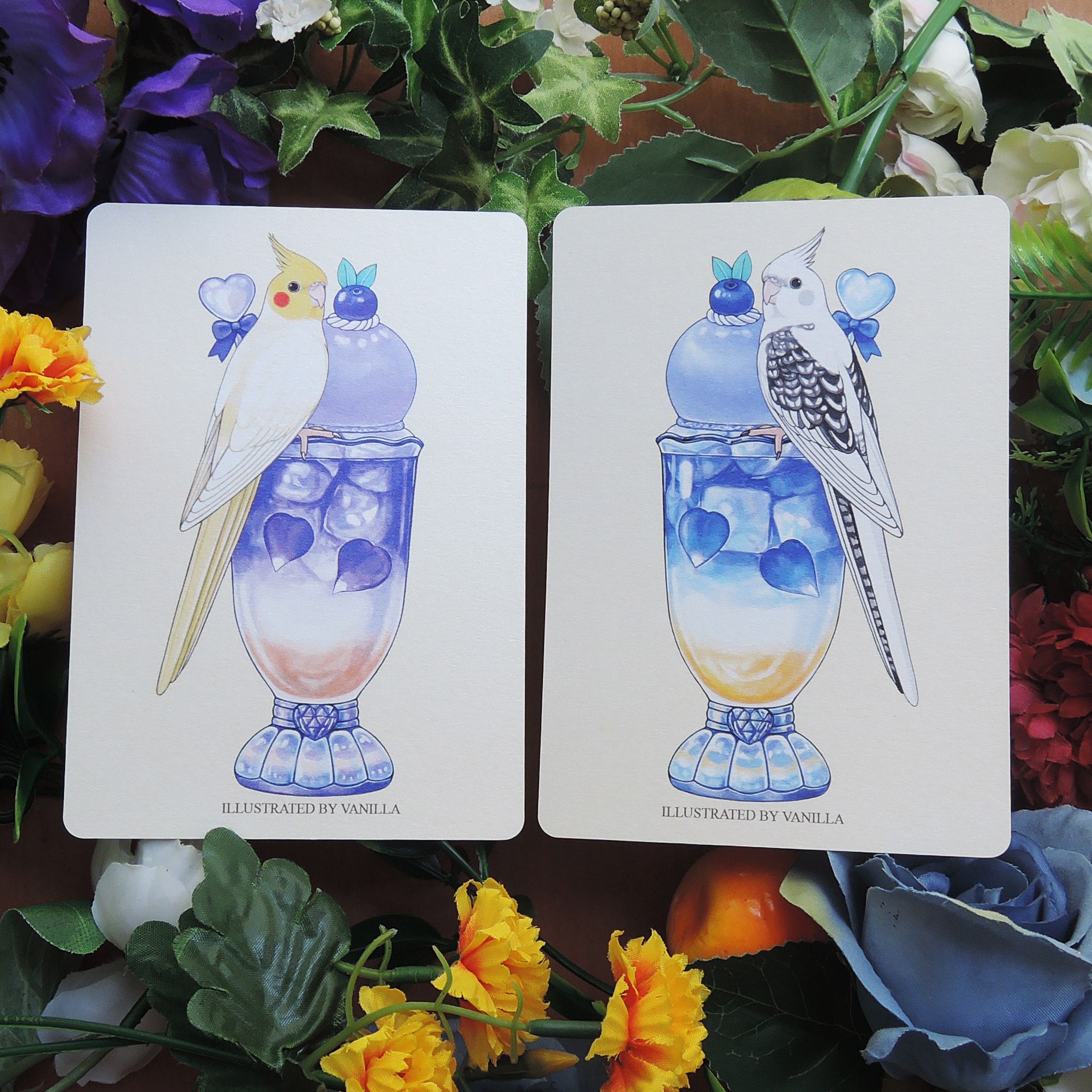 光之飲品明信片-玄鳳