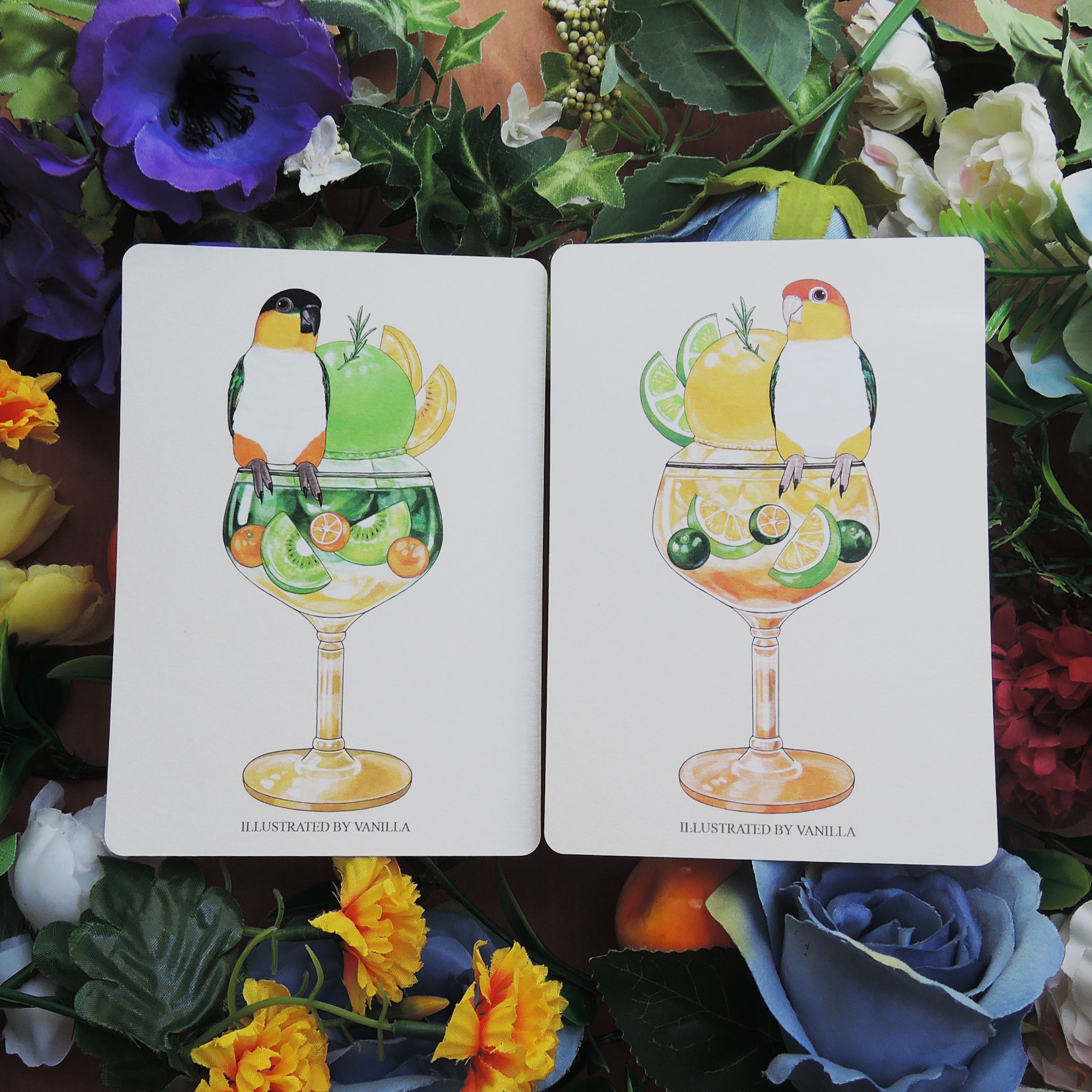 光之飲品明信片-凱克