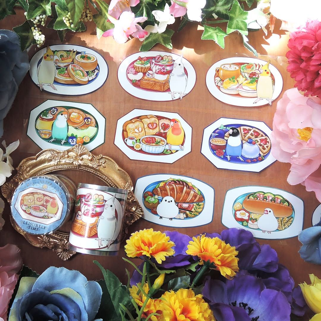 樂悠小時光亮面PET膠帶