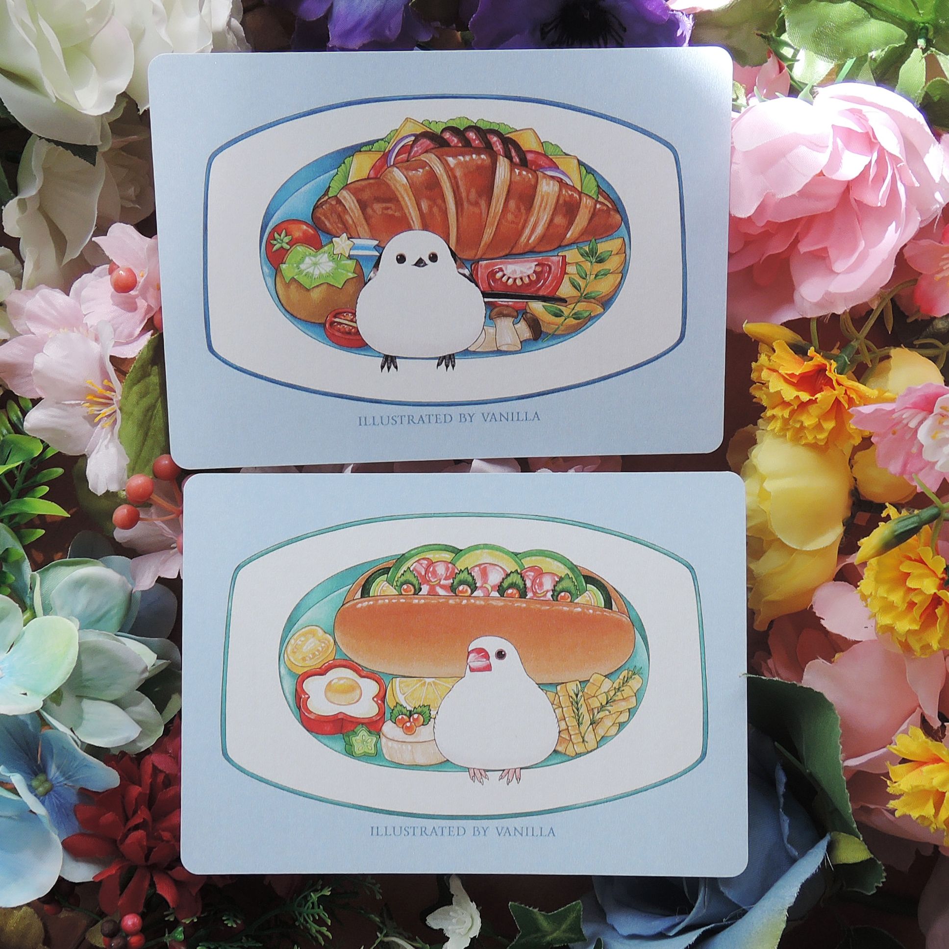 樂悠小時光明信片-小鳥