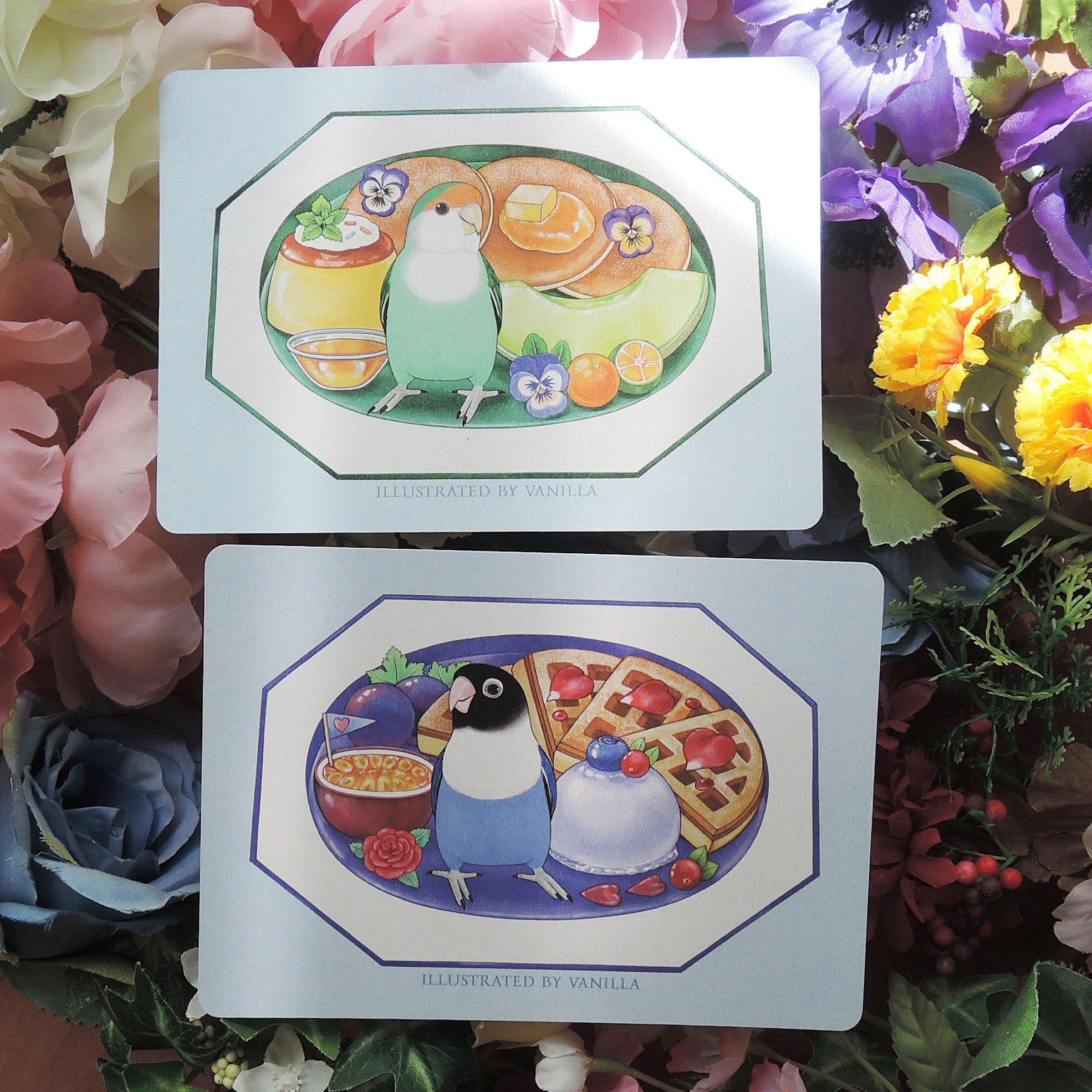 樂悠小時光明信片-愛情鳥