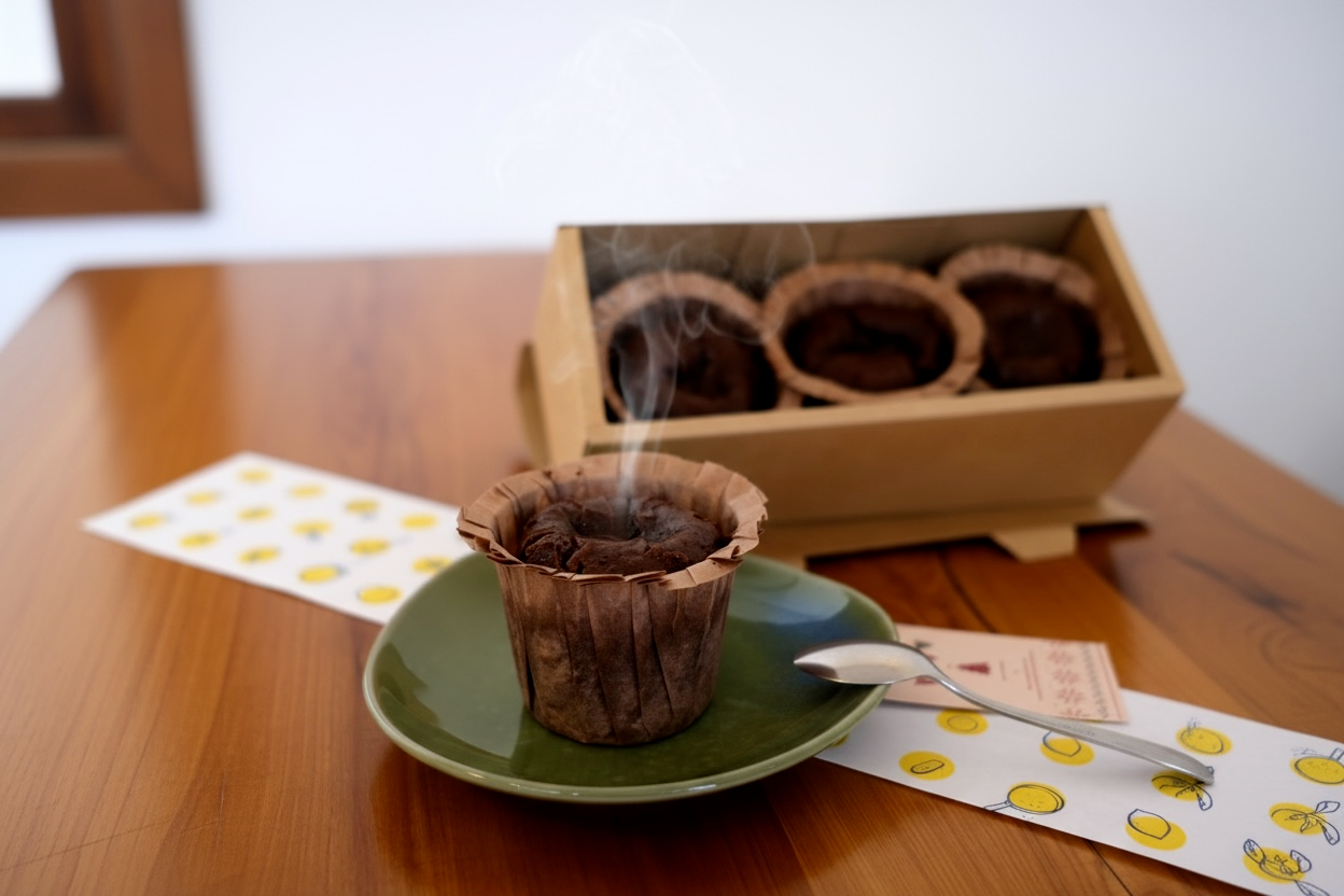 黑曜70%巧克力蛋糕 濃郁布朗尼蛋糕 獨享禮盒3入裝