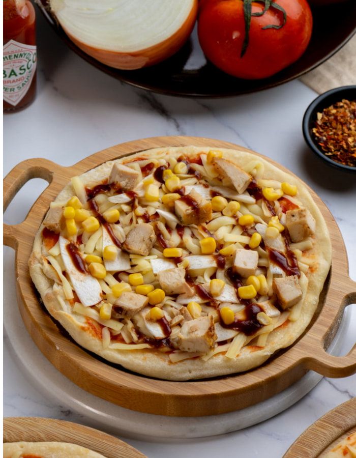 玉米烤雞 Corn G Pizza