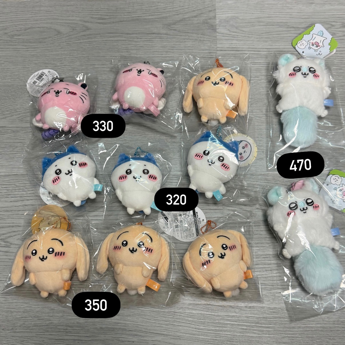 有垂耳兔的吉伊卡哇們