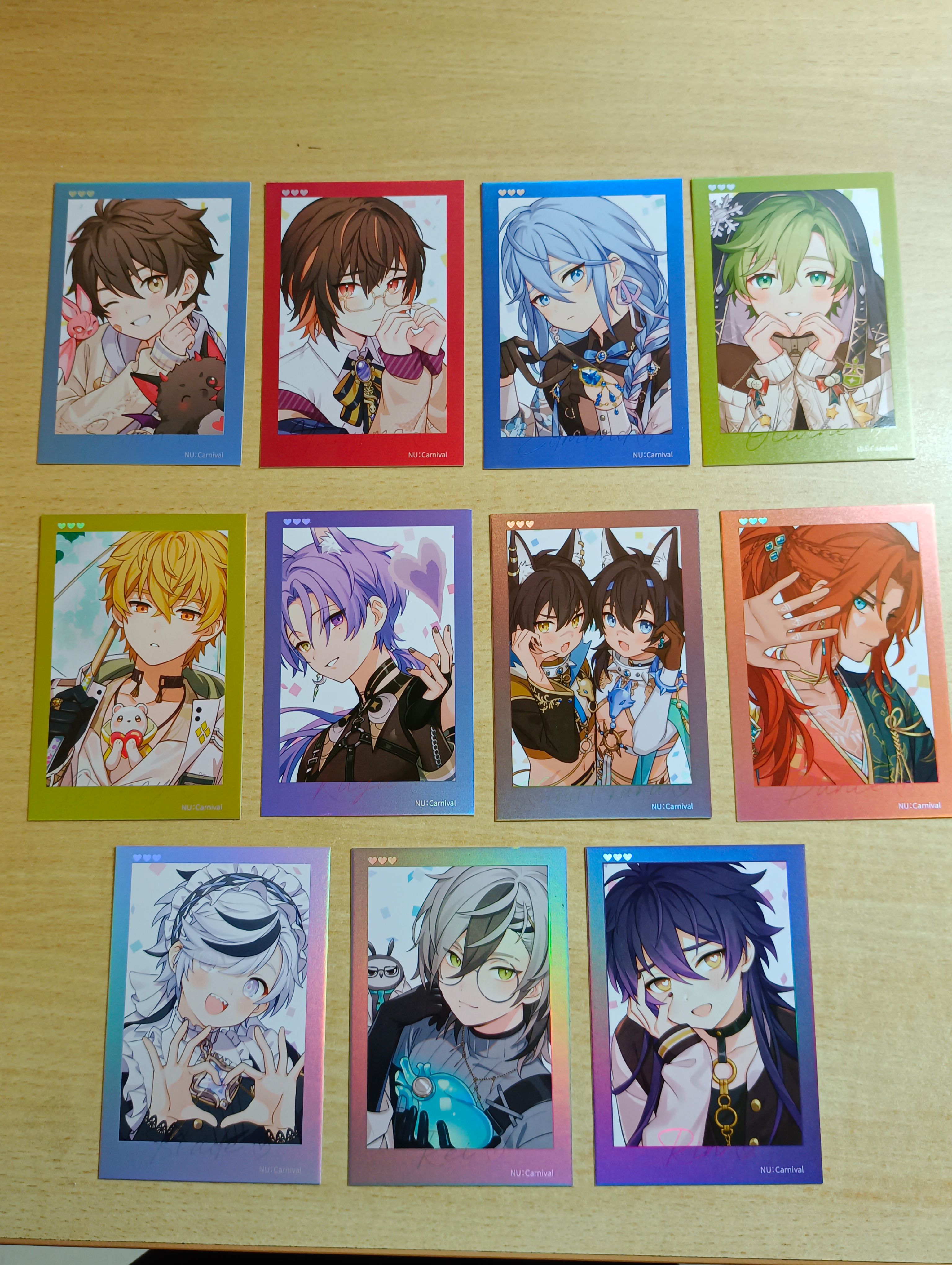 Rio 全員拍立得（瑕疵版11入）圖2有對比