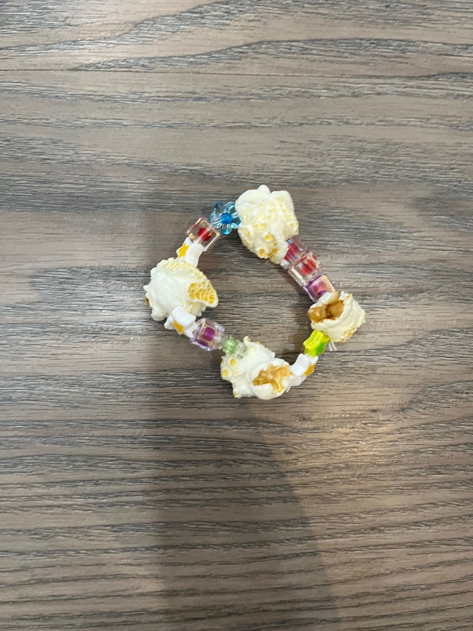 手作爆米花手環