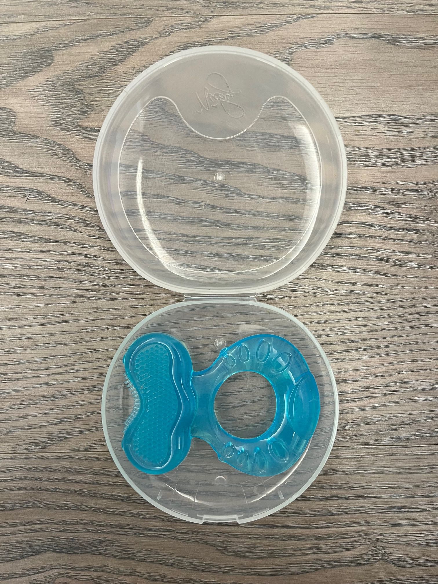 美國Nuby小魚軟質固齒器