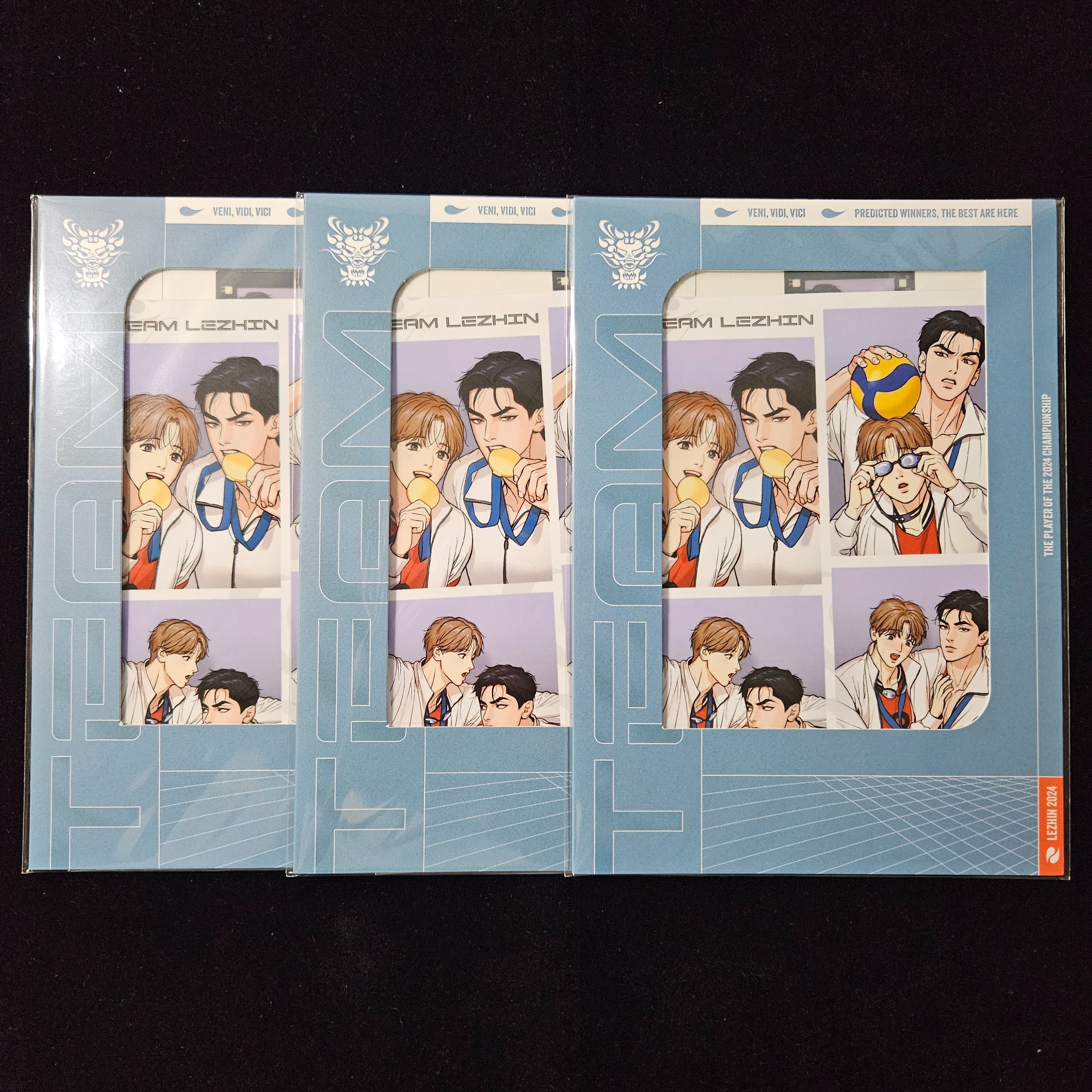 【限定下單】Team Lezhin 四宮格（有/無隨機小卡）【下單時請加購包材手續費（小）】