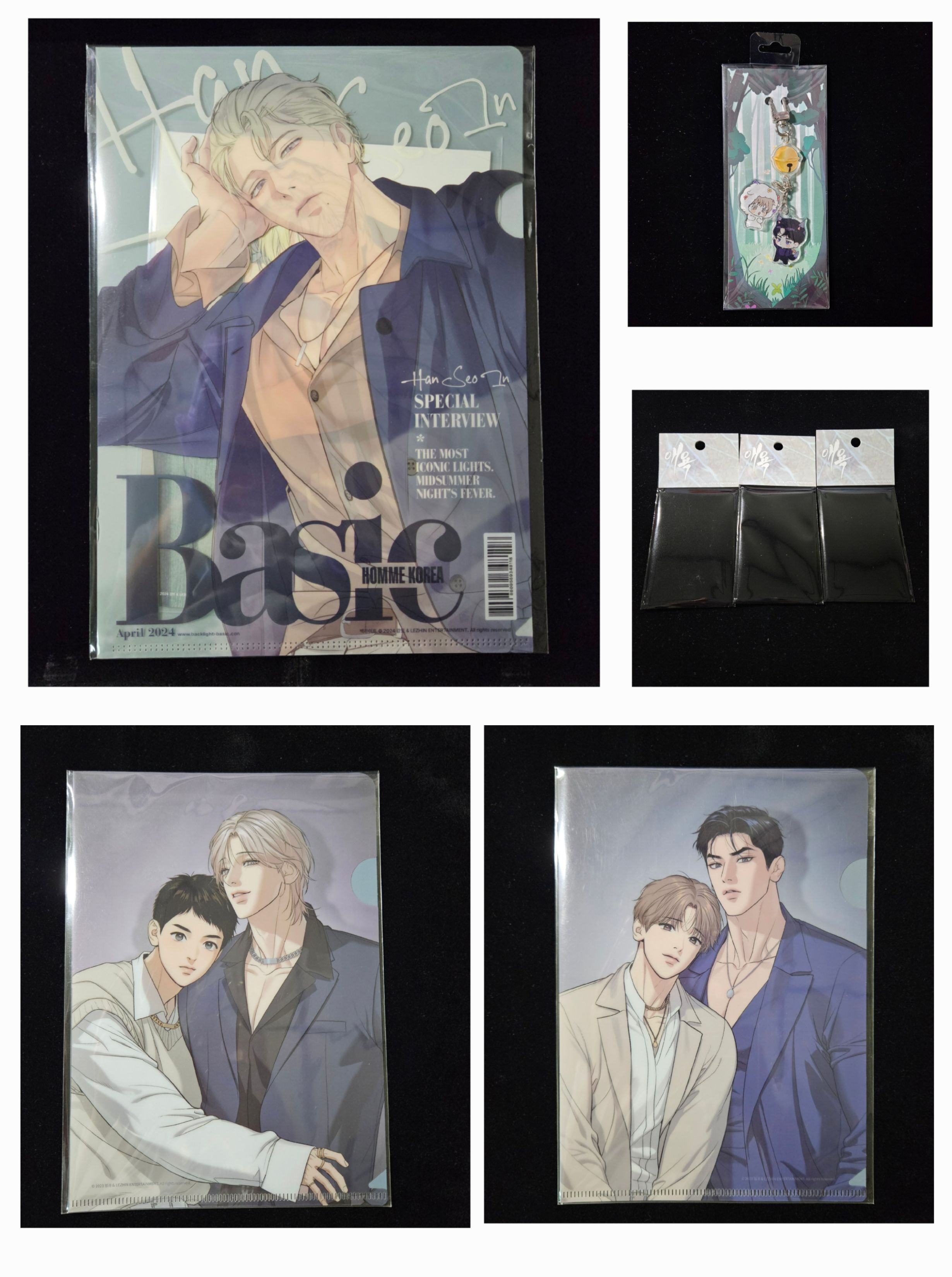 【限定下單】Backlight海報資料夾組+愛慾吊飾小卡組、卡包*2+ Jinx資料夾（無小卡）主+副