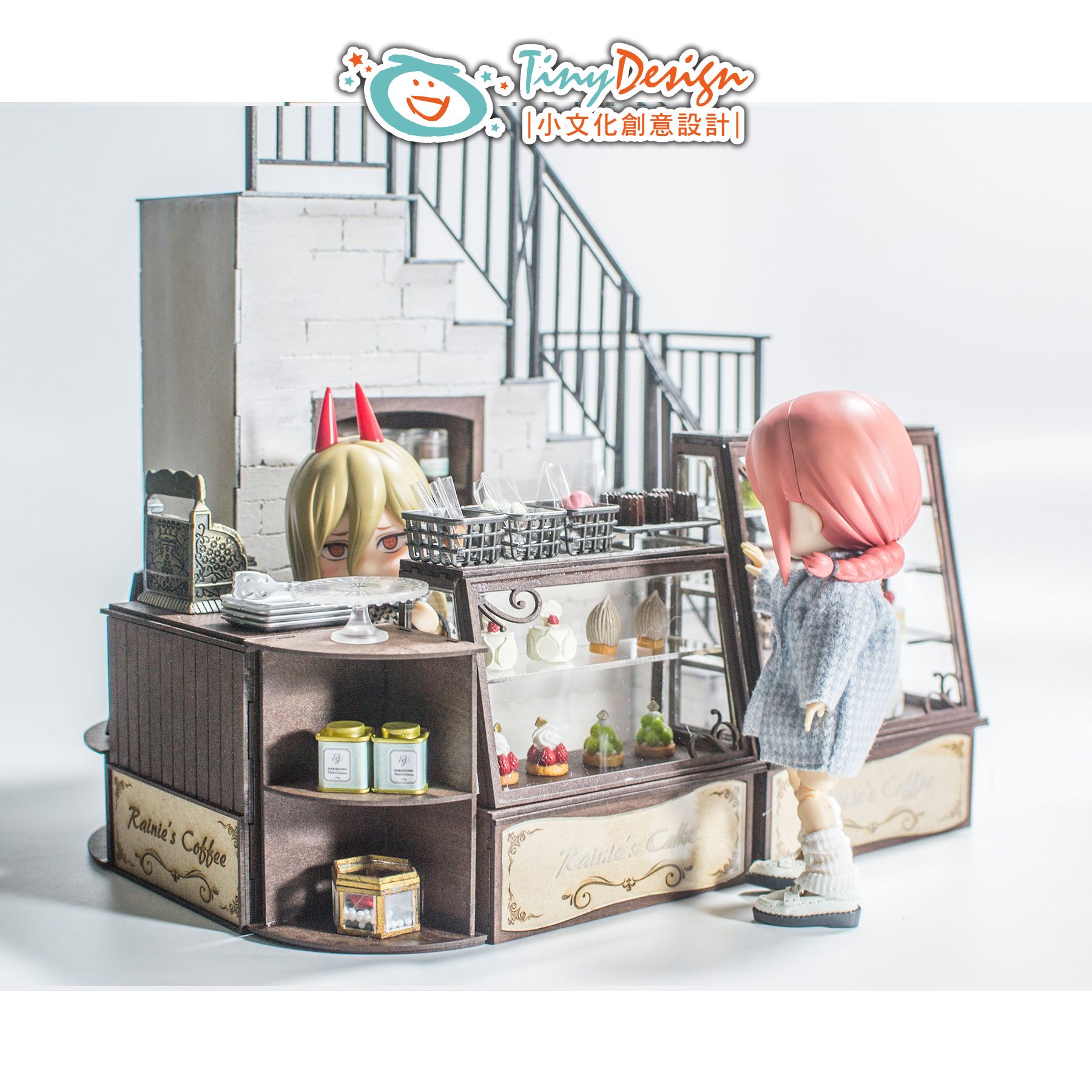 預購成品：1/12蛋糕櫃家具組（店名請備註）